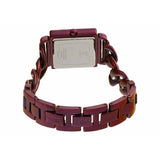 Guess Vanity Analog Purple Dial Purple Steel Strap Watch For Women - W1029L4 Authentic Buy Shop Now