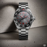 Tag Heuer Formula 1 Quartz Anthracite Dial Silver Steel Strap Watch for Men - WAZ1018.BA0842 Authentic Buy Shop Now