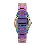 Guess Sparkler Silver Dial Purple Steel Strap Watch For Women - GW0111L5 Authentic Buy Shop Now