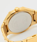 Guess Duke Glitz Crystals Gold Dial Gold Steel Strap Watch For Men - GW0576G2 Authentic Buy Shop Now