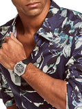 Guess Headline Chronograph Grey Dial Black Rubber Strap Watch for Men - GW0571G1 Authentic Buy Shop Now