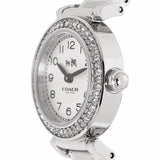 Coach Madison White Dial Black Leather Strap Watch for Women - 14502399 Authentic Buy Shop Now
