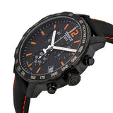 Tissot Quickster Chronograph Black Dial Watch For Men - T095.417.36.057.00 Authentic Buy Shop Now