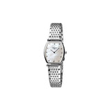 Longines La Grande Classique de Longines Tonneau White Dial Silver Steel Strap Watch for Women - L4.205.4.87.6 Authentic Buy Shop Now