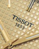 Tissot PRX Powermatic 80 Gold Dial Gold Steel Strap Watch for Men - T137.407.33.021.00 Authentic Buy Shop Now