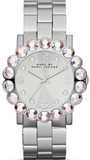 Marc Jacobs Amy Silver Dial Silver Steel Strap Watch for Women - MBM3222 Authentic Buy Shop Now