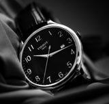 Tissot T Classic Tradition Black Dial Black Leather Strap Watch For Men - T063.610.16.052.00 Authentic Buy Shop Now