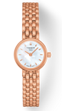 Tissot T Lady Lovely Mother of Pearl Dial Rose Gold Steel Strap Watch For Women - T058.009.33.111.00 Authentic Buy Shop Now