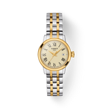 Tissot Classic Dream Lady Gold Dial Two Tone Steel Strap Watch For Women - T129.210.22.263.00 Authentic Buy Shop Now