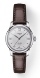 Tissot T Classic Le Locle Automatic Silver Dial Brown Leather Strap Watch For Women - T006.207.16.038.00 Authentic Buy Shop Now