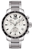 Tissot Quickster Chronograph Silver Dial Watch For Men - T095.417.11.037.00 Authentic Buy Shop Now