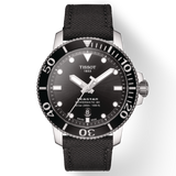 Tissot Seastar 1000 Powermatic 80 Black Dial Black Nylon Strap Watch For Men - T120.407.17.051.00 Authentic Buy Shop Now