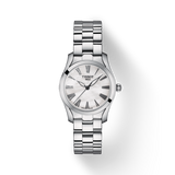 Tissot T Wave T Lady Mother of Pearl Dial Silver Steel Strap Watch For Women - T112.210.11.113.00 Authentic Buy Shop Now