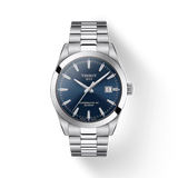 Tissot Gentlemen Powermatic 80 Silicium Blue Dial Silver Steel Strap Watch For Men - T127.407.11.041.00 Authentic Buy Shop Now