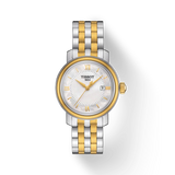 Tissot T Classic Bridgeport Lady White Mother of Pearl Dial Watch For Women - T097.010.22.118.00 Authentic Buy Shop Now