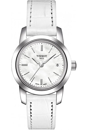 Tissot Classic Dream Lady Mother of Pearl Dial Watch For Women - T033.210.16.111.00 Authentic Buy Shop Now