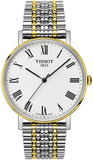 Tissot Everytime Medium White Dial Two Tone Mesh Bracelet Watch For Men - T109.410.22.033.00 Authentic Buy Shop Now