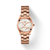 Tissot T Wave T Lady Mother of Pearl Dial Rose Gold Steel Strap Watch For Women - T112.210.33.111.00 Authentic Buy Shop Now