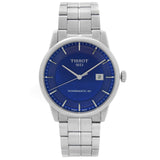 Tissot Luxury Powermatic 80 Blue Dial Silver Steel Strap Watch For Men - T086.407.11.041.00 Authentic Buy Shop Now
