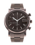 Gucci G Chrono Brown Dial Brown Steel Strap Watch For Men - YA101341 Authentic Buy Shop Now