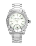 Gucci Dive Mother of Pearl Diamonds Dial Watch For Women - YA136405 Authentic Buy Shop Now