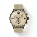 Tissot Chrono XL Beige Diag Beige NATO Strap Watch For Men - T116.617.37.267.01 Authentic Buy Shop Now
