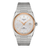 Tissot PRX Powermatic 80 Silver Dial Silver Steel Strap Watch For Men - T137.407.21.031.00 Authentic Buy Shop Now