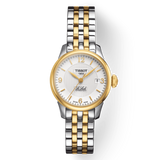 Tissot Le Locle Automatic Small Lady White Dial Two Tone Steel Strap Watch For Women - T41.2.183.34 Authentic Buy Shop Now
