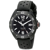 Tag Heuer Formula 1 Automatic Black Dial Black Rubber Strap Watch for Men - WAZ2115.FT8023 Authentic Buy Shop Now
