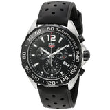 Tag Heuer Formula 1 Black Dial Black Leather Strap Watch for Men - CAZ1010.FT8024 Authentic Buy Shop Now