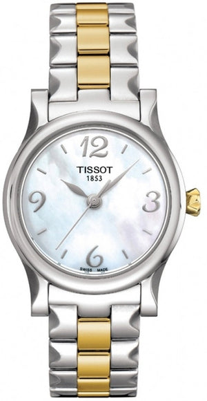 Tissot T Wave Mother of Pearl Dial Watch For Women - T028.210.22.117.00 Authentic Buy Shop Now