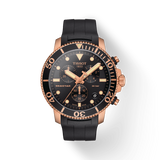 Tissot Seastar 1000 Chronograph Black Dial Black Rubber Strap Watch For Men - T120.417.37.051.00 Authentic Buy Shop Now