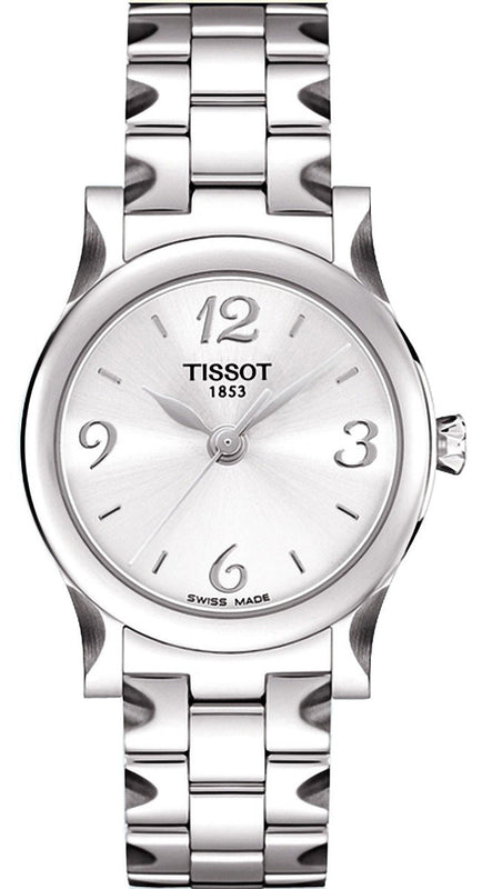 Tissot Stylis-T Classic Silver Dial Watch For Women - T028.210.11.037.00 Authentic Buy Shop Now