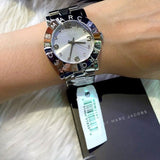 Marc Jacobs Amy Silver Dial Silver Steel Strap Watch for Women - MBM3181 Authentic Buy Shop Now