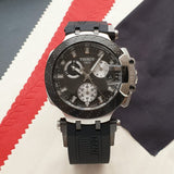 Tissot T Race Chronograph Anthracite Black Dial Black Silicone Strap Watch For Men - T115.417.27.061.00 Authentic Buy Shop Now
