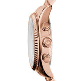 Michael Kors Lexington Rose Gold Dial Rose Gold Steel Strap Watch for Women - MK5569 Authentic Buy Shop Now