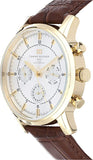 Tommy Hilfiger Harrison White Dial Brown Leather Strap Watch for Men - 1790874 Authentic Buy Shop Now
