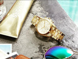 Michael Kors Bradshaw Gold Dial Gold Steel Strap Watch for Women - MK5722 Authentic Buy Shop Now
