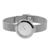 Calvin Klein Firm White Dial Silver Mesh Bracelet Watch for Women - K3N23126 Authentic Buy Shop Now