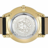 Versace Audrey Quartz Black Dial Black Leather Strap Watch for Women - VELR00319 Authentic Buy Shop Now