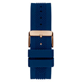 Guess Delta Blue Dial Blue Silicone Strap Watch for Men - GW0051G3 Authentic Buy Shop Now
