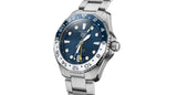 Tag Heuer Aquaracer Professional 300 GMT Automatic Blue Dial Silver Steel Strap Watch for Men - WBP2010.BA0632 Authentic Buy Shop Now