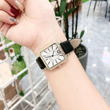 Marc Jacobs Vic Silver Dial Black Leather Strap Watch for Women - MJ1437 Authentic Buy Shop Now