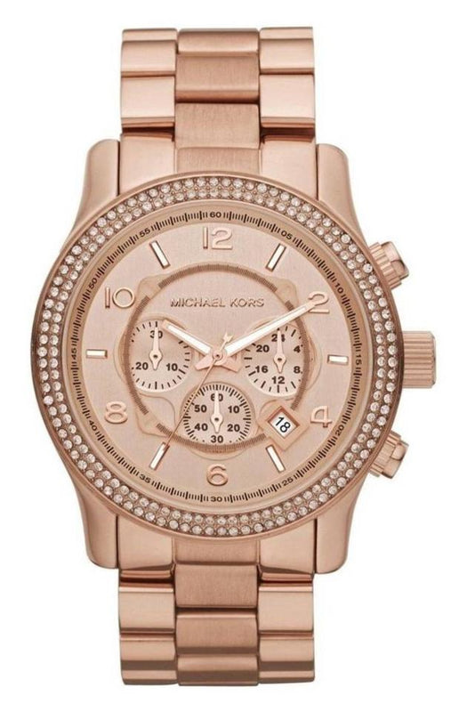 Michael Kors Dylan Rose Gold Dial Rose Gold Steel Strap Watch for Women - MK5576 Authentic Buy Shop Now