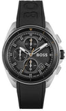 Hugo Boss Volane Grey Dial Black Silicone Strap Watch for Men - 1513953 Authentic Buy Shop Now