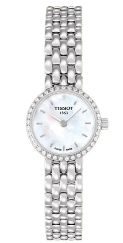 Tissot Lovely Mother of Pearl Dial Silver Steel Strap Watch For Women - T058.009.61.116.00 Authentic Buy Shop Now