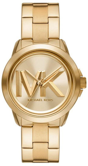 Michael Kors Bryn Quartz Gold Dial Gold Steel Strap Watch For Women - MK7317 Authentic Buy Shop Now