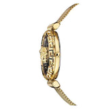 Versace Palazzo Empire Greca Black Dial Gold Mesh Bracelet Watch for Women - VEDV00519 Authentic Buy Shop Now