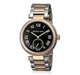 Michael Kors Skylar Black Dial Two Tone Steel Strap Watch for Women - MK5957 Authentic Buy Shop Now