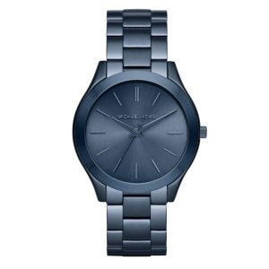 Michael Kors Runway Quartz Blue Dial Blue Steel Strap Watch For Women - MK3419 Authentic Buy Shop Now